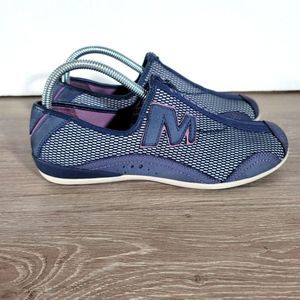 Merrell Arabesque Indian Ink Performance Footwear Slip On Zip Up Black 7